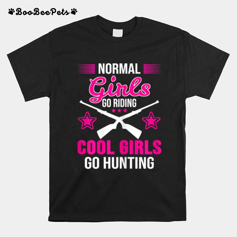 Hunting Girl Hunter Deer T-Shirt