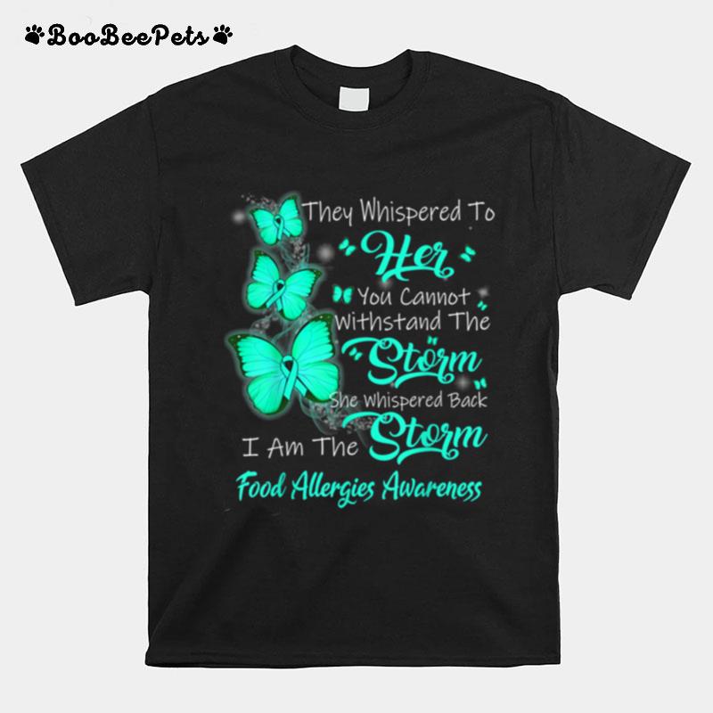 I Am The Storm Food Allergies Awareness T-Shirt