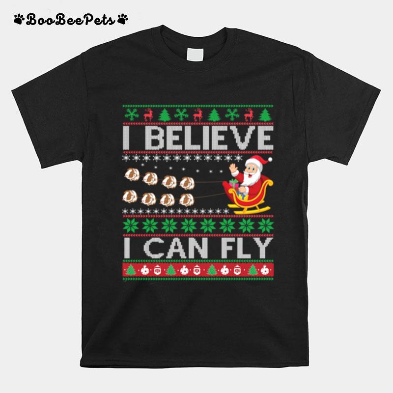 I Believe I Can Fly Christmas T-Shirt