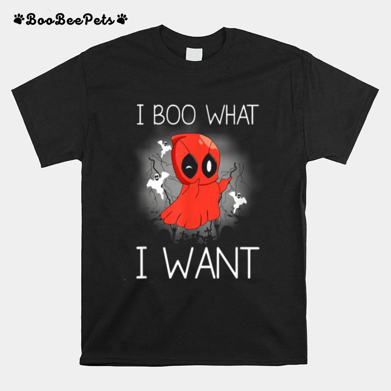 I Boo What I Want Boo Halloween Vibe Boo T-Shirt