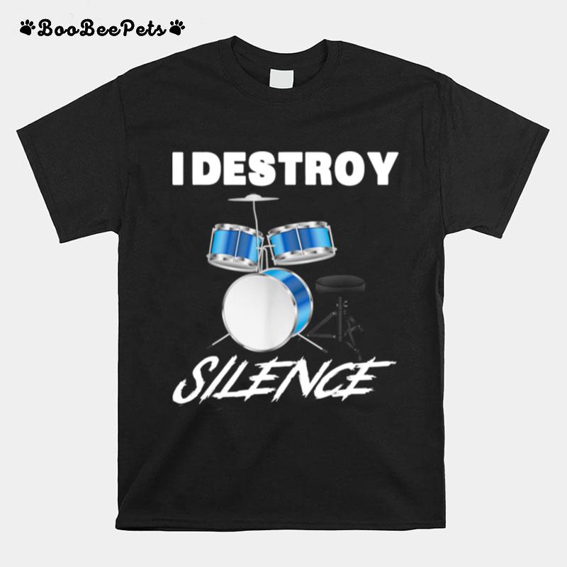 I Destroy Silence New Year T-Shirt