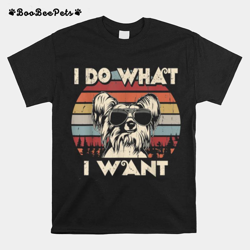 I Do What I Want Chinese Crested T-Shirt