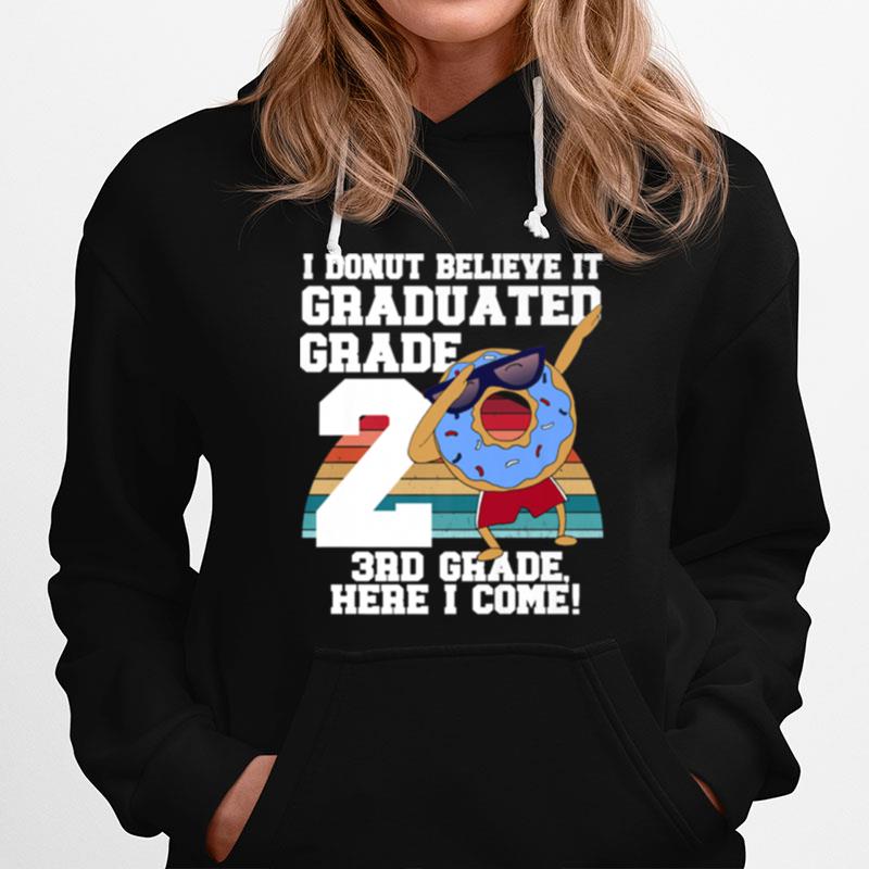 I Donut 2Nd Grade Graduation Meme Hoodie