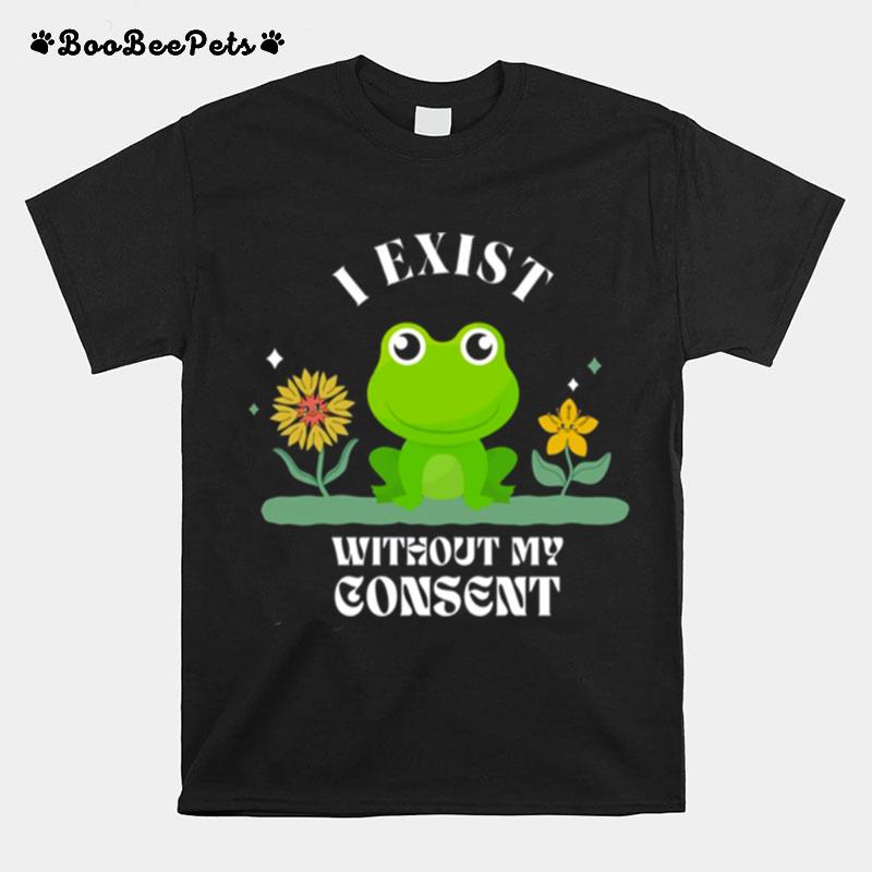 I Exist Without My Consent Mike Leach T-Shirt