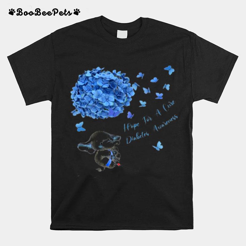 I Hope For A Cure Diabetes Awareness T-Shirt