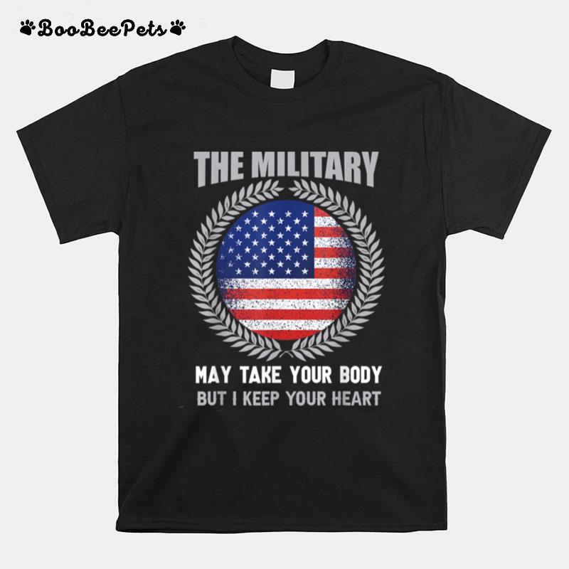 I Keep Your Heart Combat U.S Flag Veteran T B09Znhw12Z T-Shirt