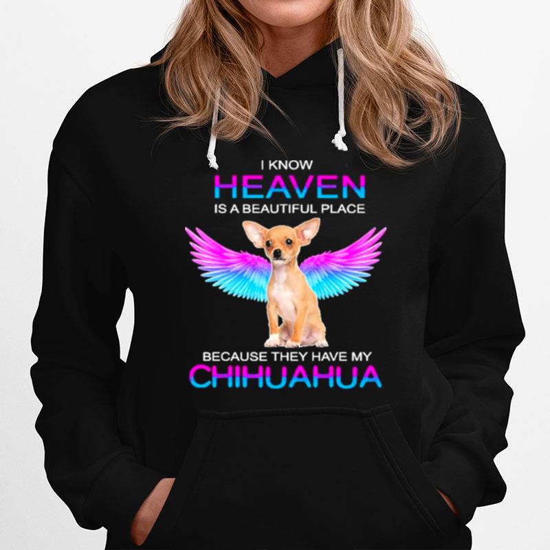 I Know Heaven Is A Beautiful Place Because They Have My Chihuahua Hoodie