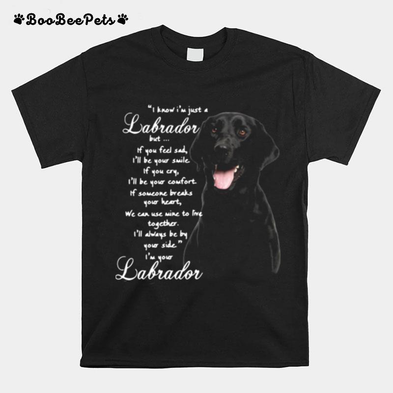 I Know Im Just A Labrador But If You Feel Sad Ill Be Your Smile T-Shirt