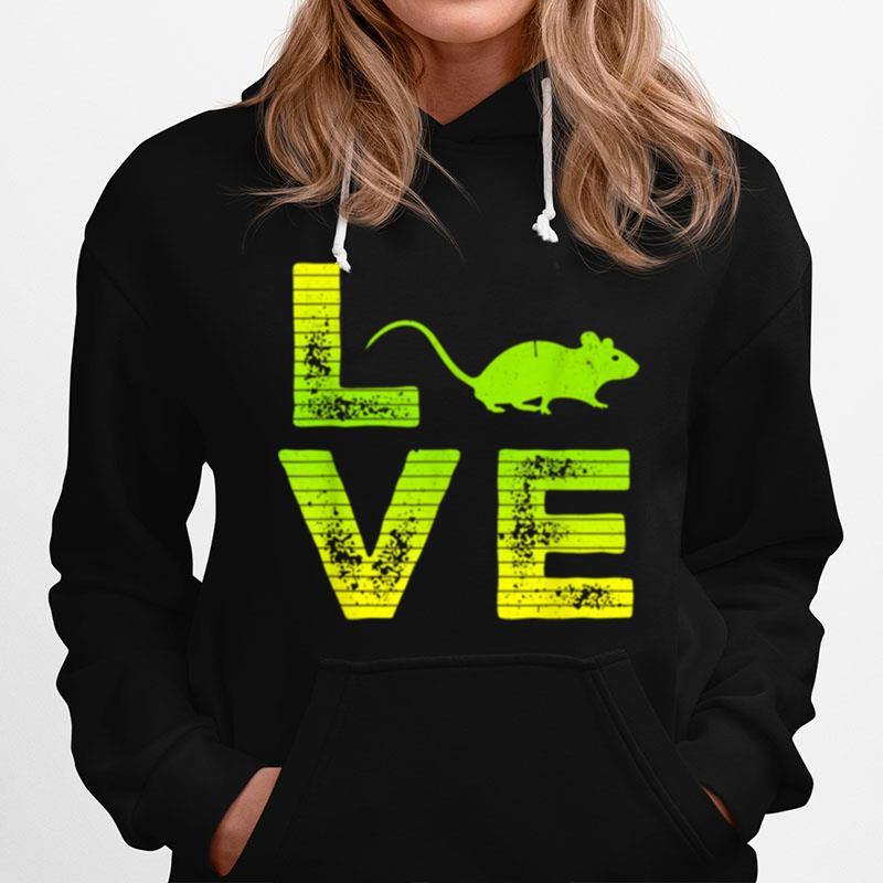 I Love Mouse Boys Girls Great Hoodie