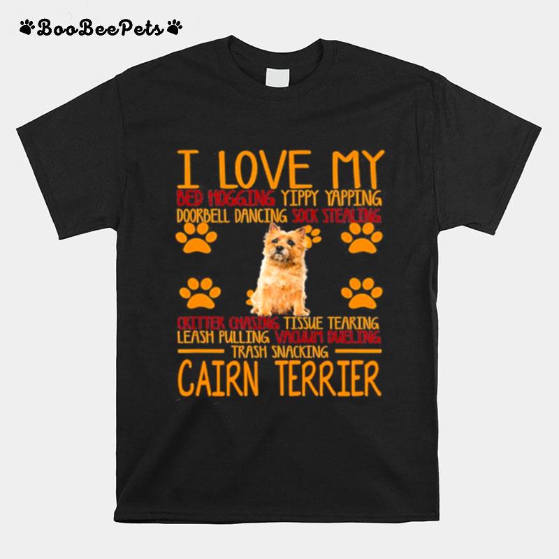 I Love My Cairn Terrier T-Shirt