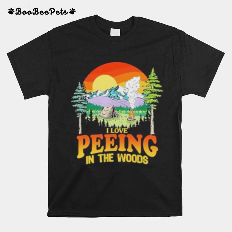I Love Peeing In The Woods Vintage T-Shirt