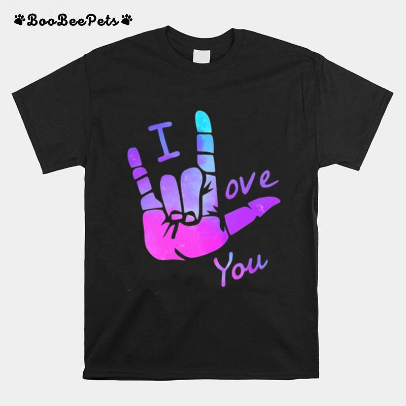 I Love You Sign Language T-Shirt