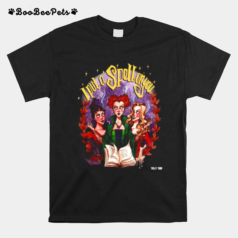 I Put A Spell On You Hocus Pocus Trio Witches T-Shirt