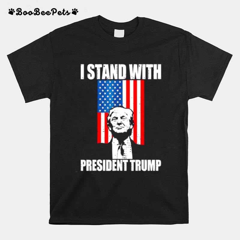 I Stand With President Trump Mar A Lago Trump Support T-Shirt