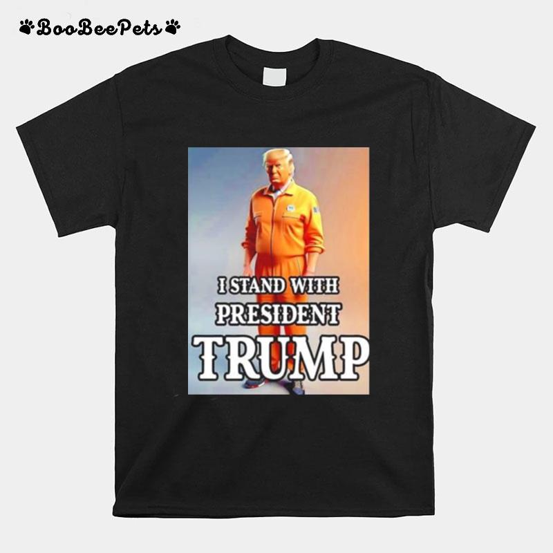 I Stand With President Trump T-Shirt