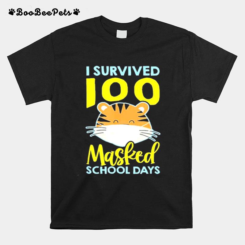 I Survived 100 Masked School Days T-Shirt