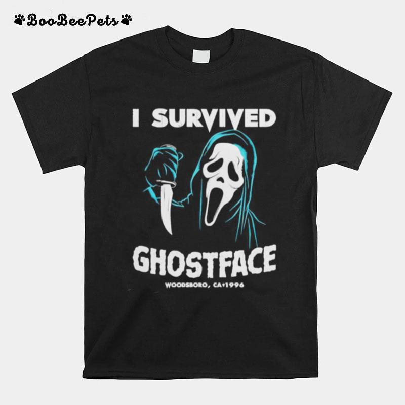 I Survived Ghostface Woodsboro T-Shirt