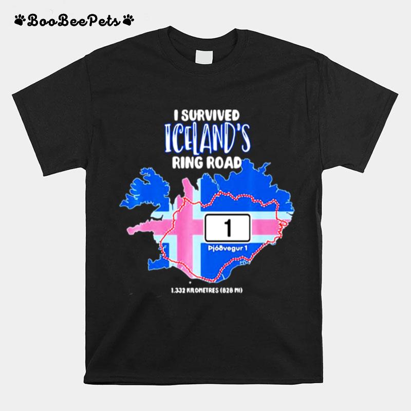 I Survived Icelands Ring Road T-Shirt