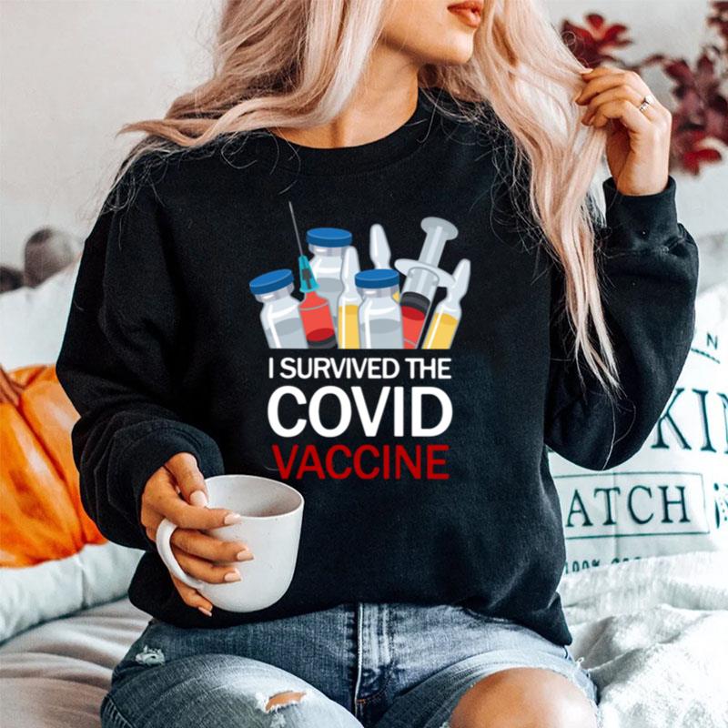 I Survived The Covid Vaccine Sweater