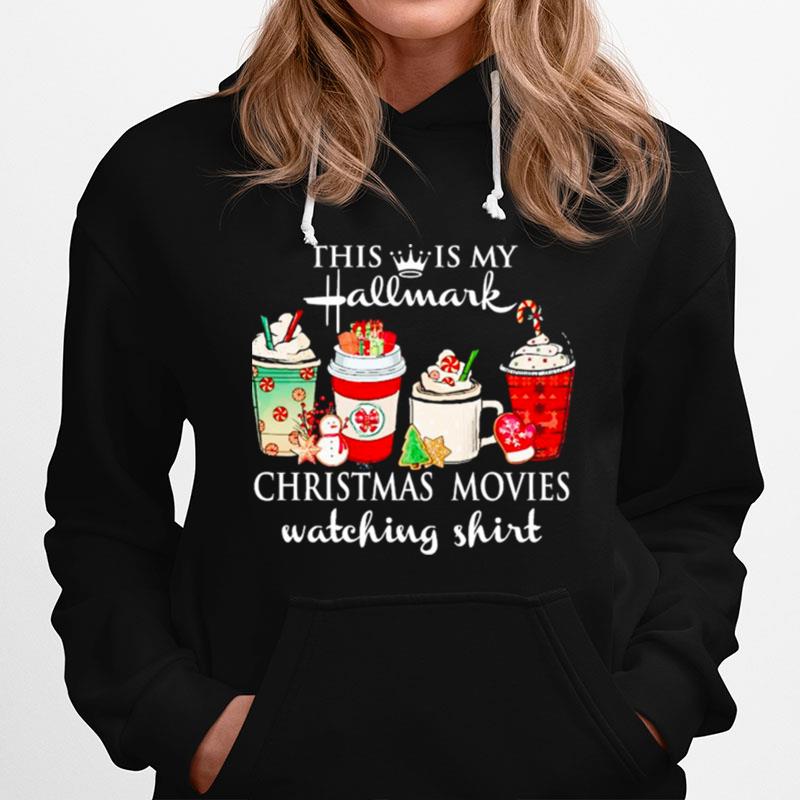 Ice Cream This Is My Hallmark Christmas Movies Watching Sweater Hoodie