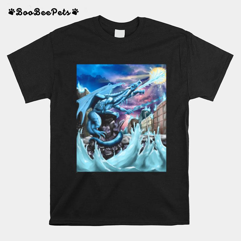 Ice Dragon Meets Sun T-Shirt