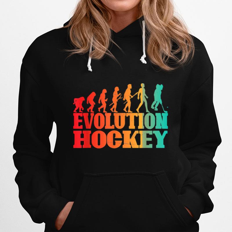 Ice Hockey Evolution Of A Goalie Hoodie