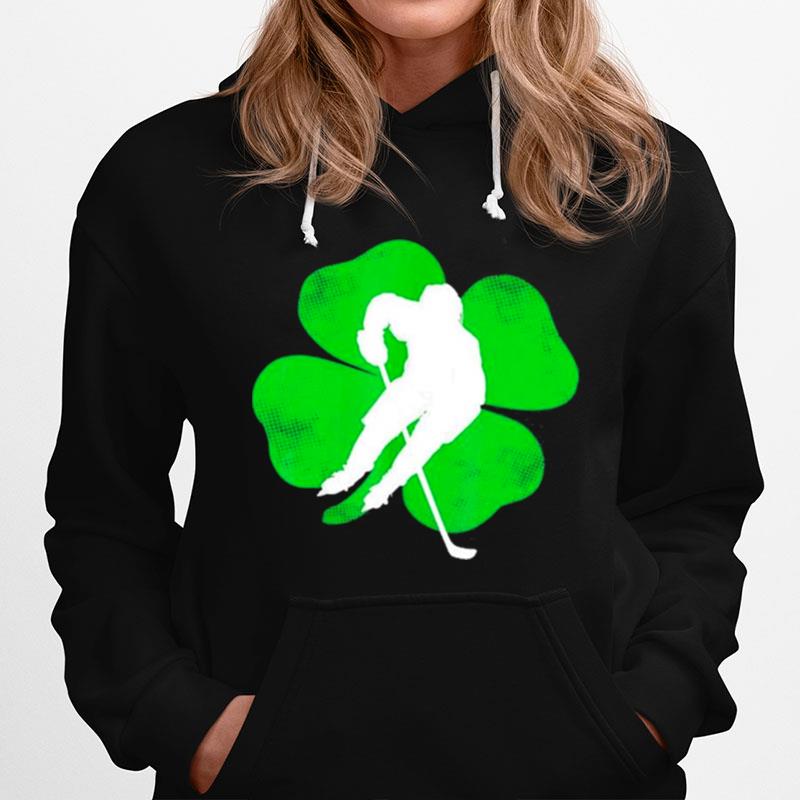 Ice Hockey St Patricks Day Ice Hockey Lover Hoodie