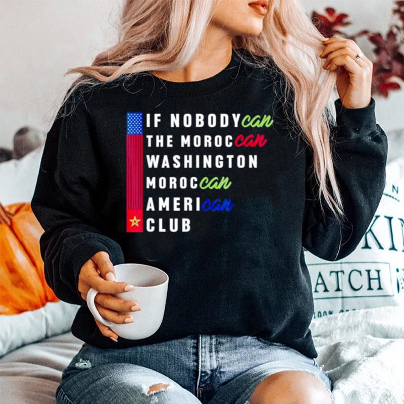 If Nobodycan The Moroccan Washington Moroccan American Club Sweater
