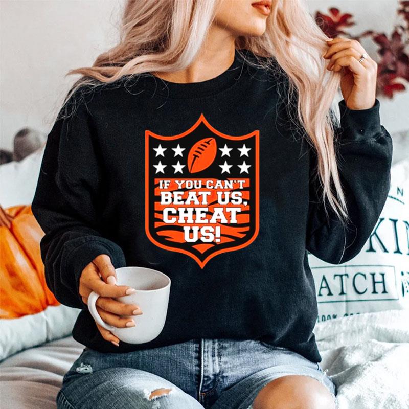 If You Cant Beat Us Cheat Us Cincinnati Bengals Sweater