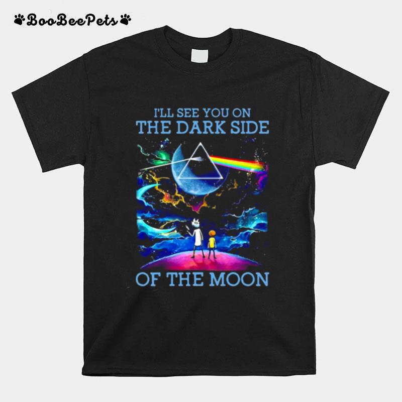 Ill See You On The Dark Side Of The Moon Watching Pink Floyd T-Shirt