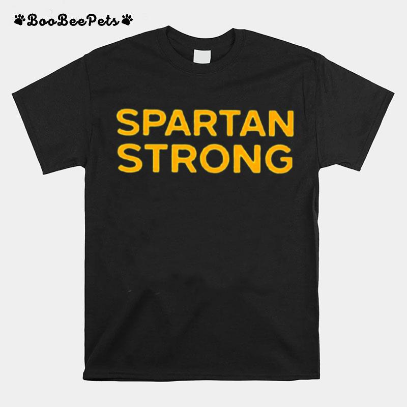 Illinois Basketball Spartan Strong Msu T-Shirt