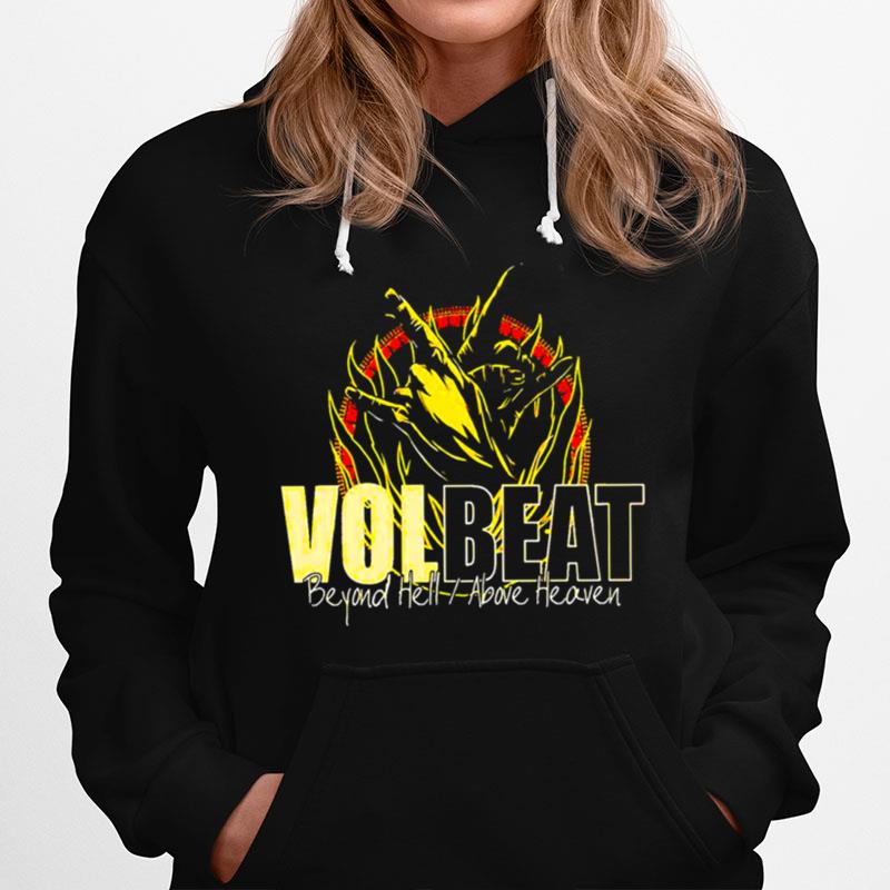 Illustration Of Vintage Volbeat Band Hoodie