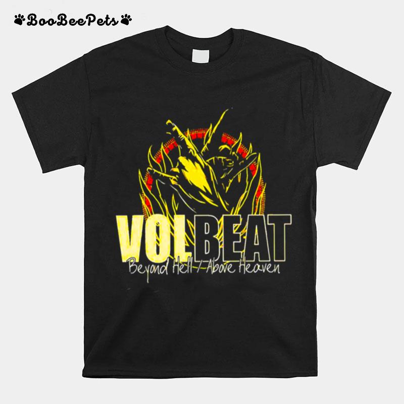 Illustration Of Vintage Volbeat Band T-Shirt
