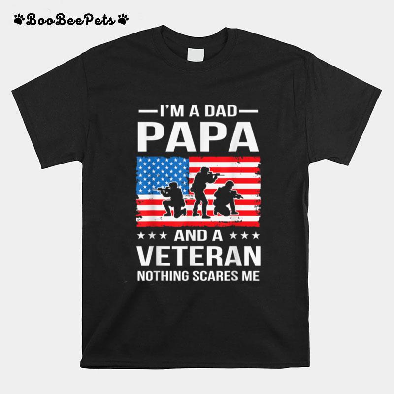 Im A Dad Grandpa And A Veteran U.S. Flag T B09Zp2Hjyj T-Shirt