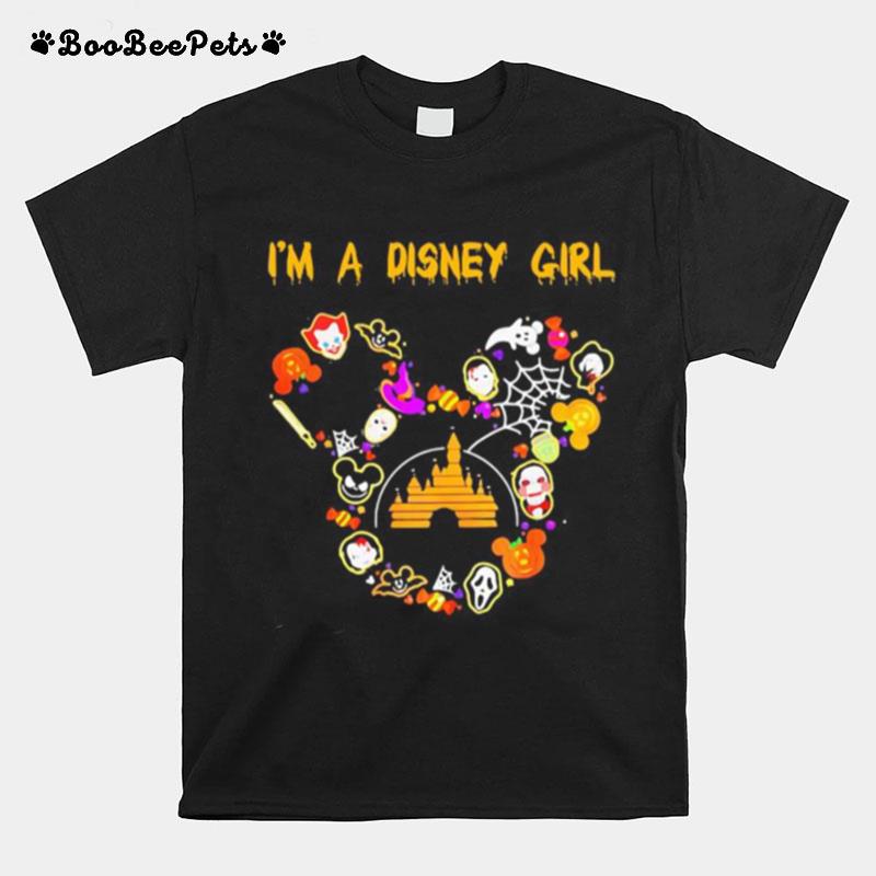 Im A Disney Girl Mickey Mouse Happy Halloween T-Shirt