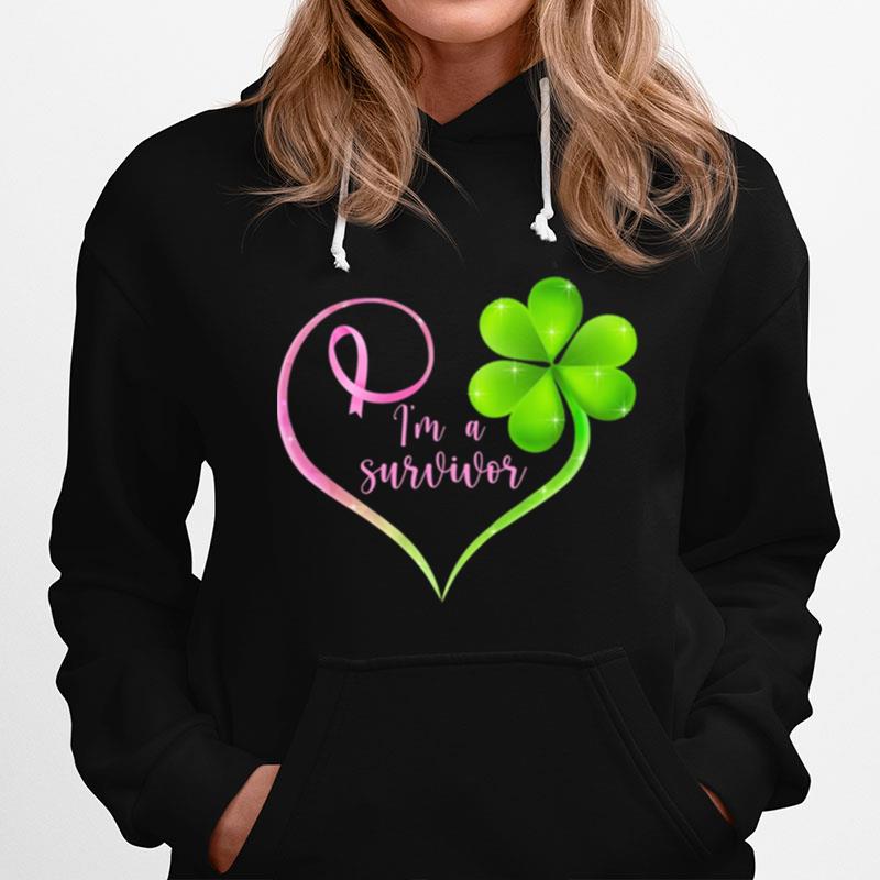 Im A Survivor Heart St Patricks Day Hoodie