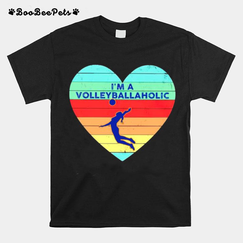 Im A Volleyballaholic Vintage T-Shirt