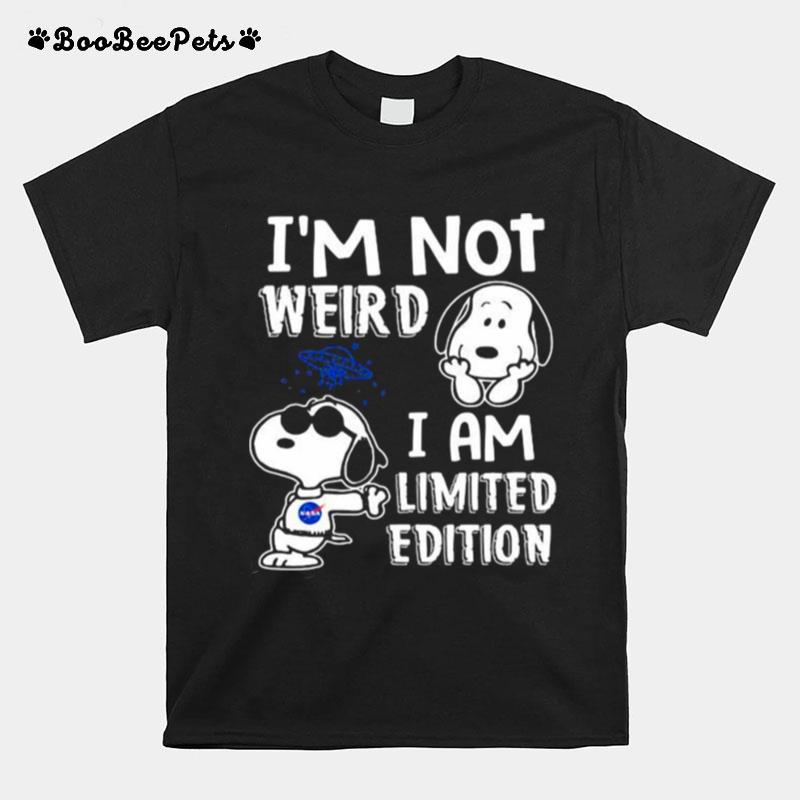 Im Not Weird I Am Limited Edition Snoopy T-Shirt