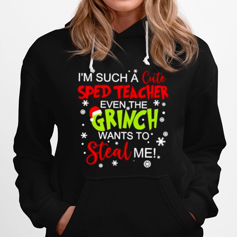 Im Such A Cute Special Education Teacher Even The Grinch Wants To Steal Me Hoodie