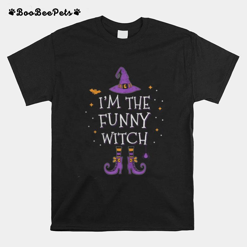 Im The Funny Witch Halloween Matching Group Costume T-Shirt