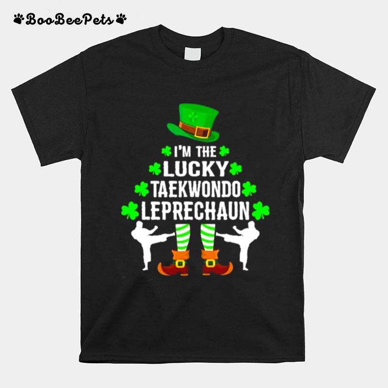 Im The Lucky Taekwondo Leprechaun St. Patricks Day T-Shirt