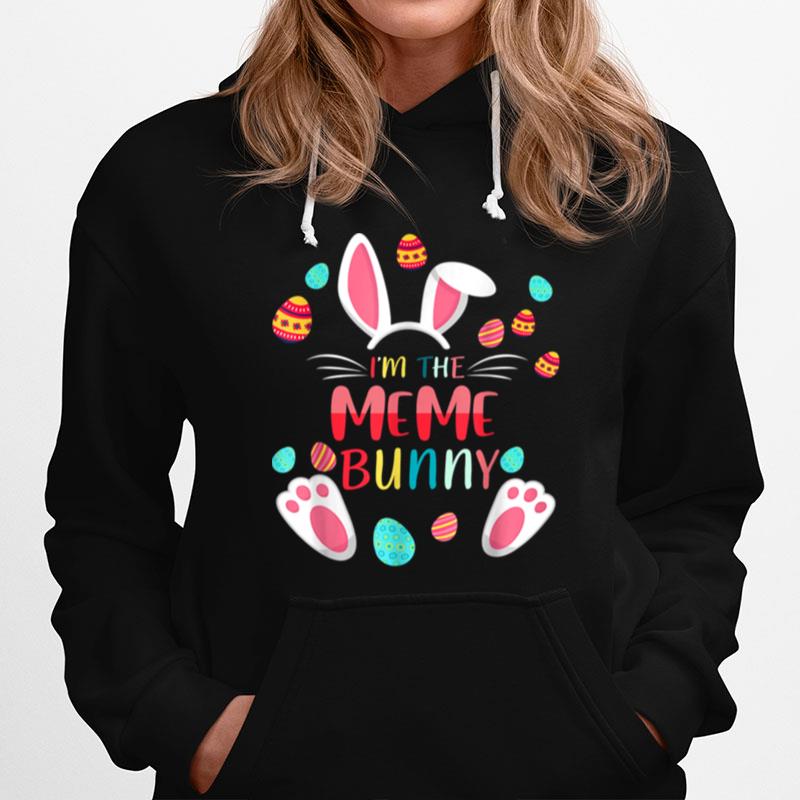 Im The Meme Bunny Matching Family Easter Party Hoodie
