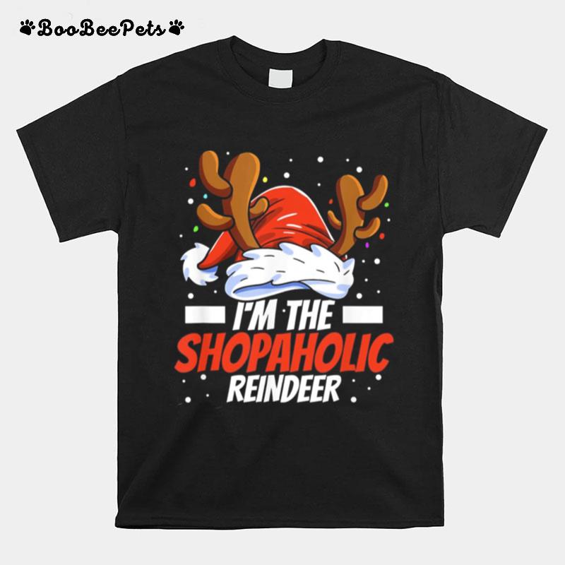 Im The Shopaholic Reindeer Family Matching Christmas T-Shirt