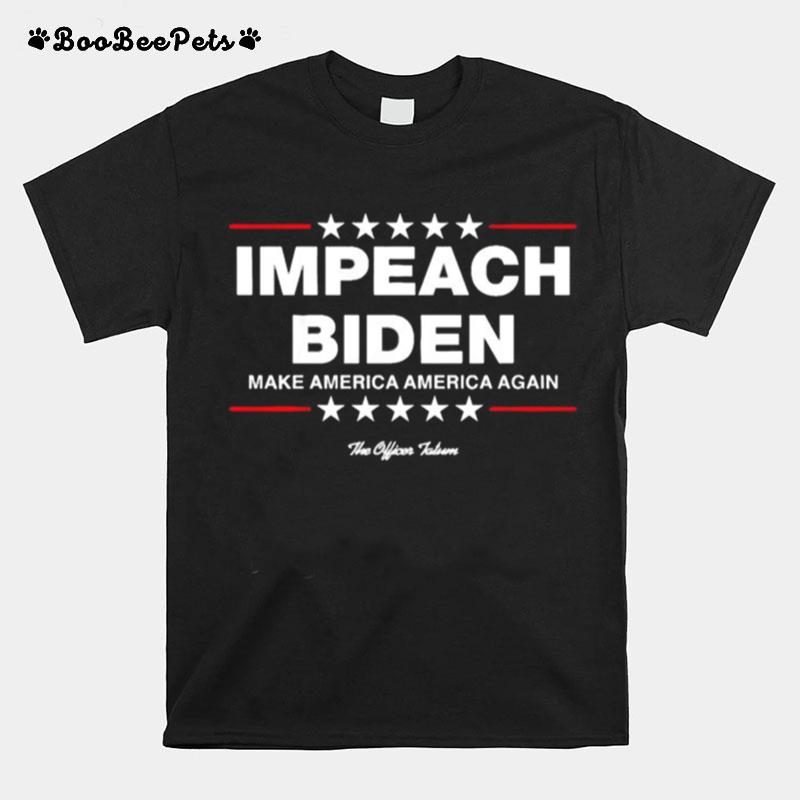 Impeach Biden Make America America Again T-Shirt