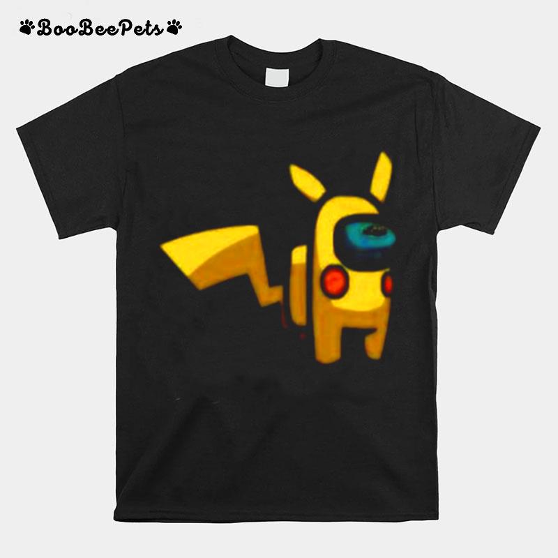 Impostor Among Us Pikachu Tshirt T-Shirt