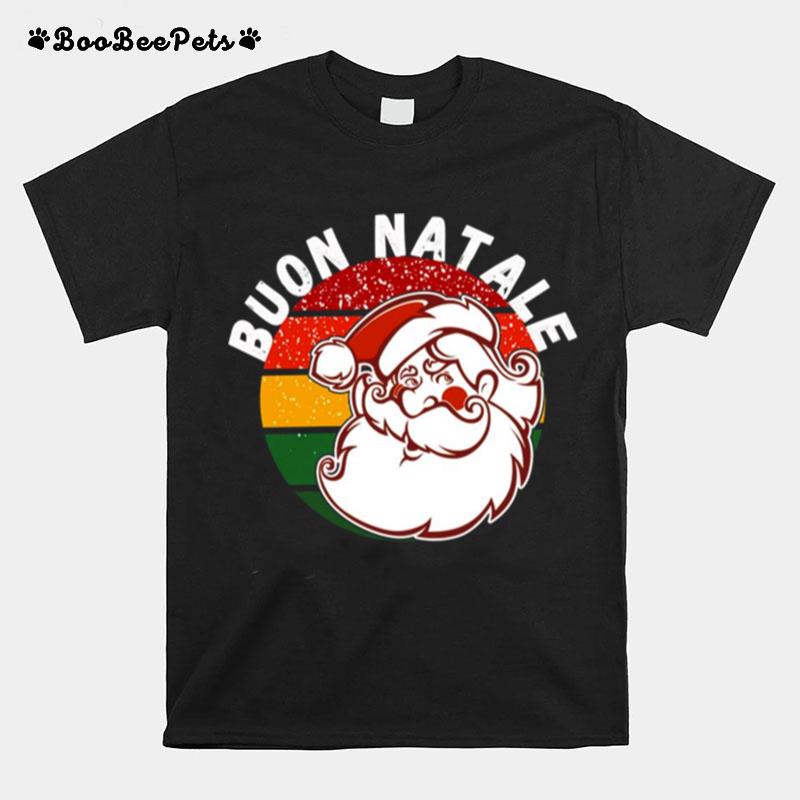 In Italian Buon Natale Merry Christmas T-Shirt