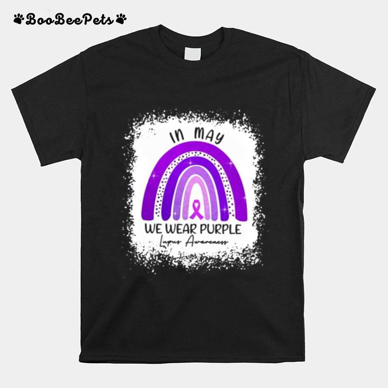 In May We Wear Purple Lupus Awareness T-Shirt