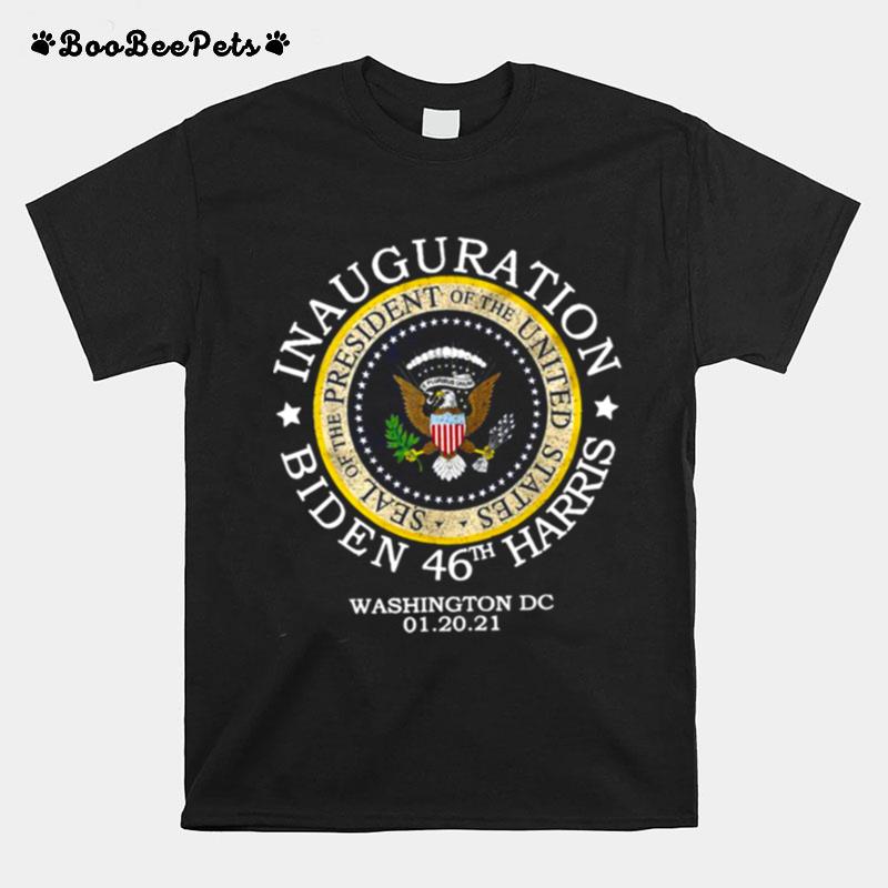 Inauguration Biden 46Th Harris Washington Dc T-Shirt