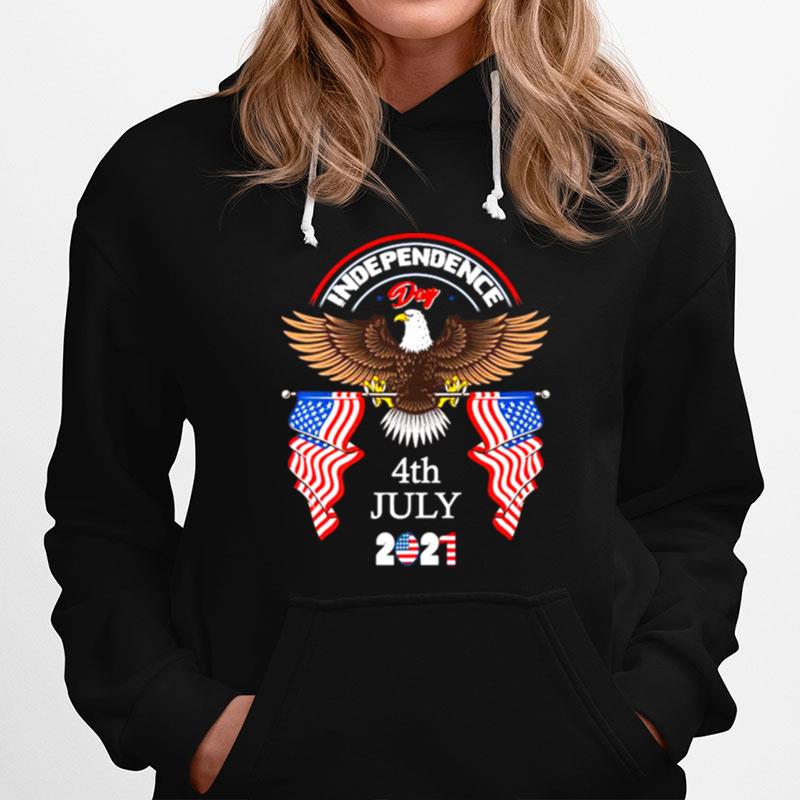 Independence Day 4Th Of July American Flag Patriotic Eagle Mullet Hoodie