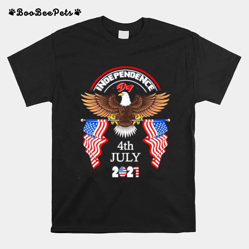 Independence Day 4Th Of July American Flag Patriotic Eagle Mullet T-Shirt